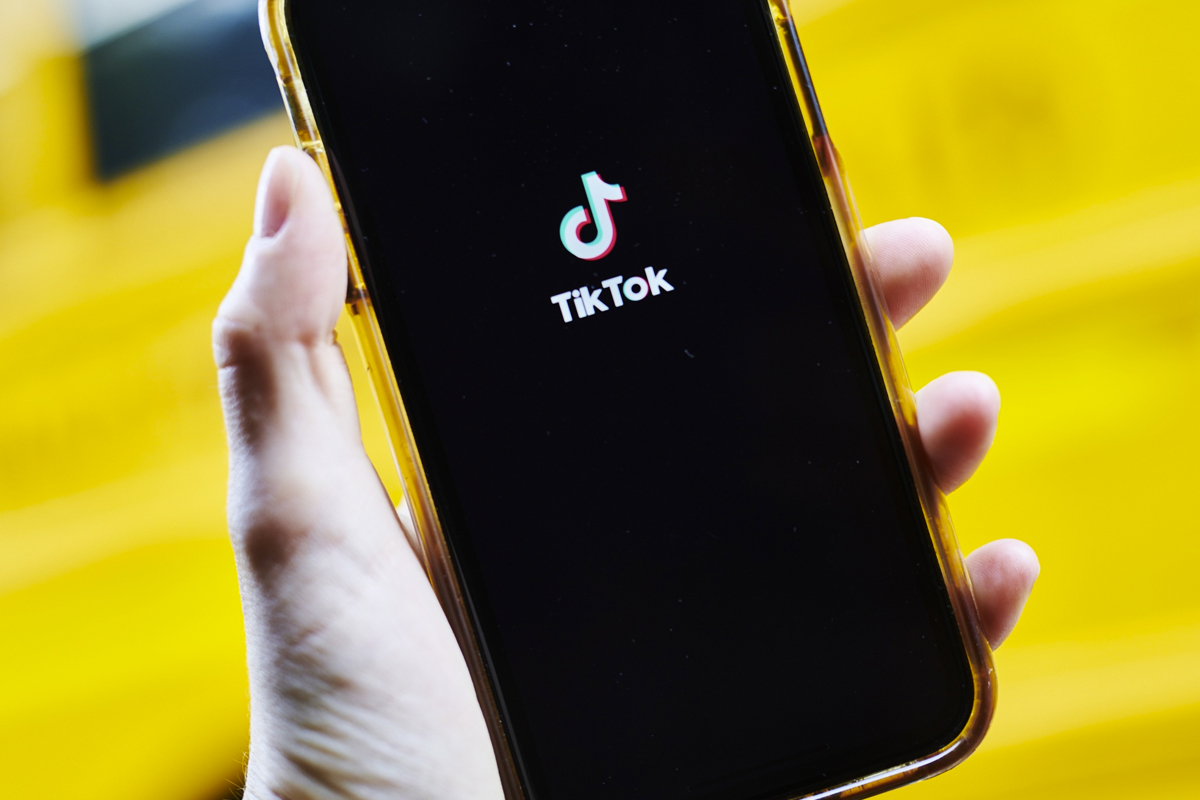 Beijing's concern over Washington's possible moves against the video-sharing app came after TikTok’s Chinese owners said the Biden administration had asked them to sell their shares or risk a ban on the app in the US. (Photo by Bloomberg)